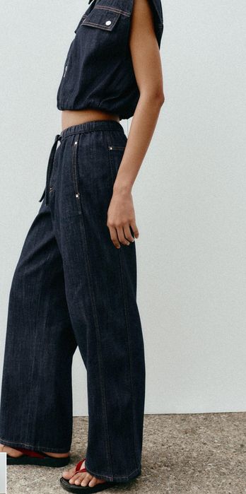 Джинси джогери Zara Z 1975  з високою посадкою L нові в упаковці з бірками