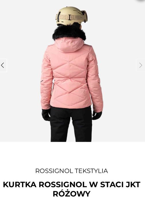 Rossignol kurtka narciarska Staci JKT różowy