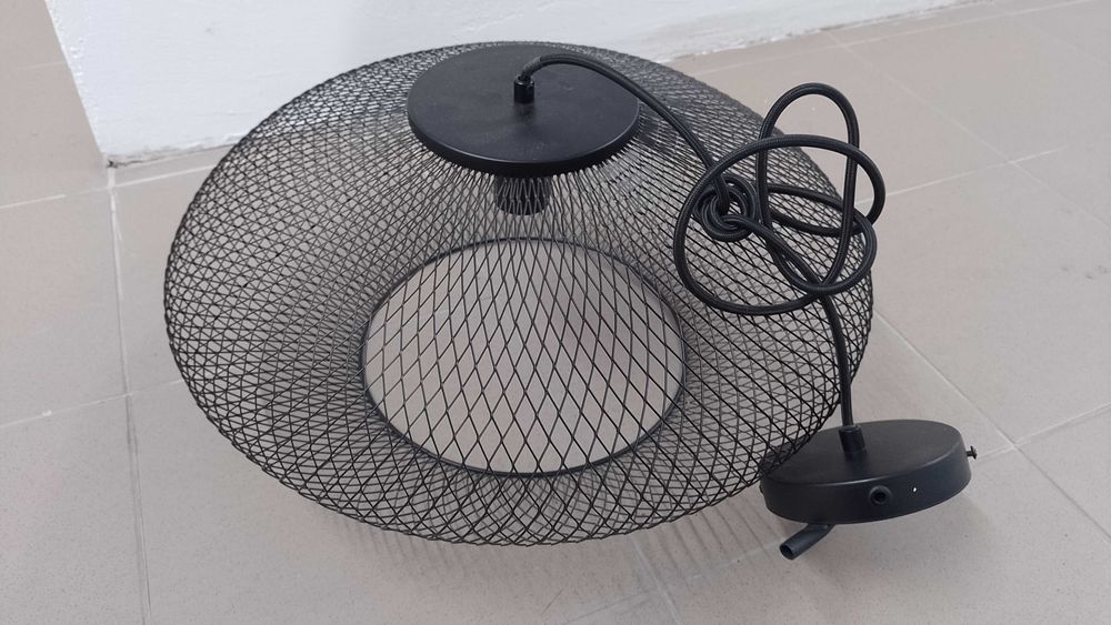 Lampa żyrandol kinkiet plafon ikea hektar duża średnia