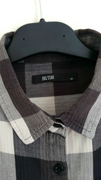 Damska koszula tunika Big Star w kratę r.36