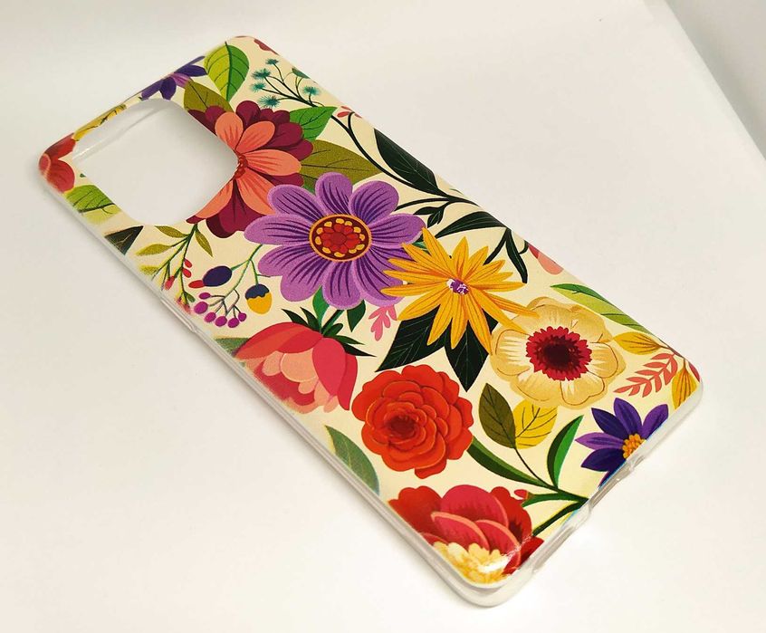 Capas em silicone com Flores para iPhone