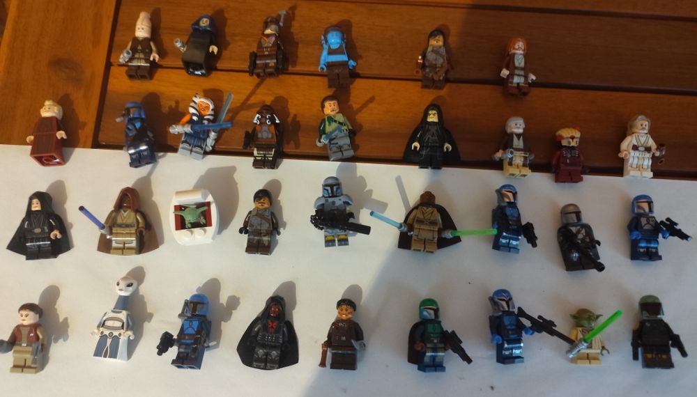 Coleção de Lego star wars