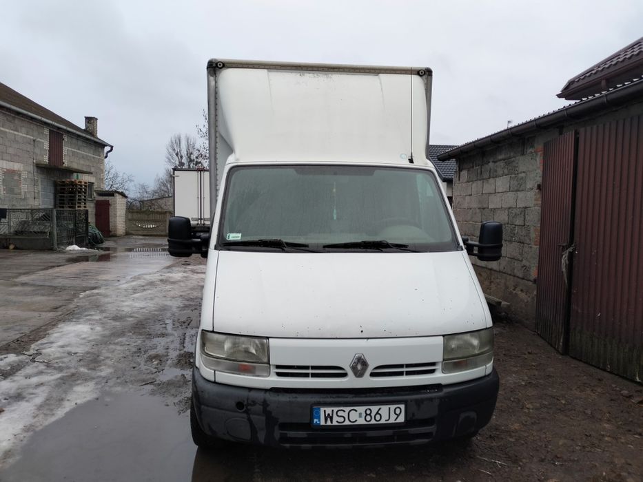 Master Movano 2.2 dCi 90 kM 2001 r. Zdrowa rama Poduszki