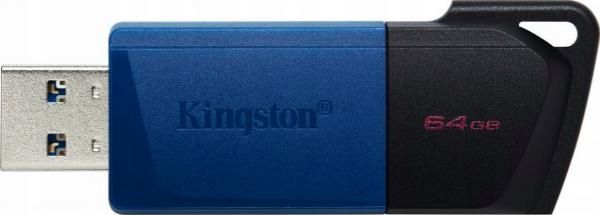 Kingston 64GB USB 3.2 Gen 1 DataTraveler Exodia M (Black + Blue)