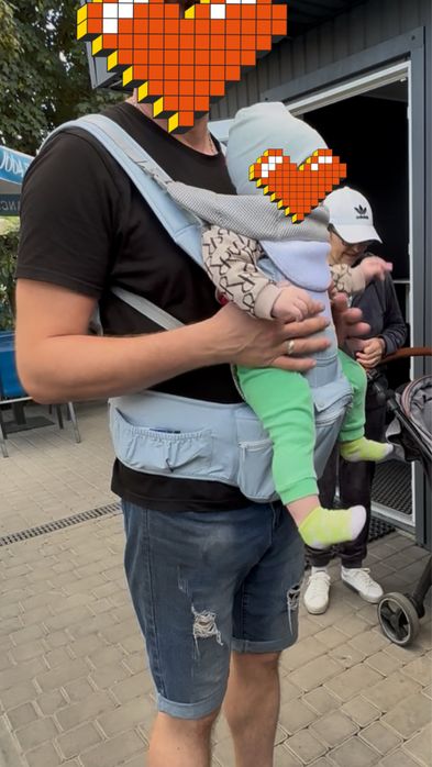 Слінг -рюкзак для дитини 5в1 (Кенгуру) 0-36 місяців