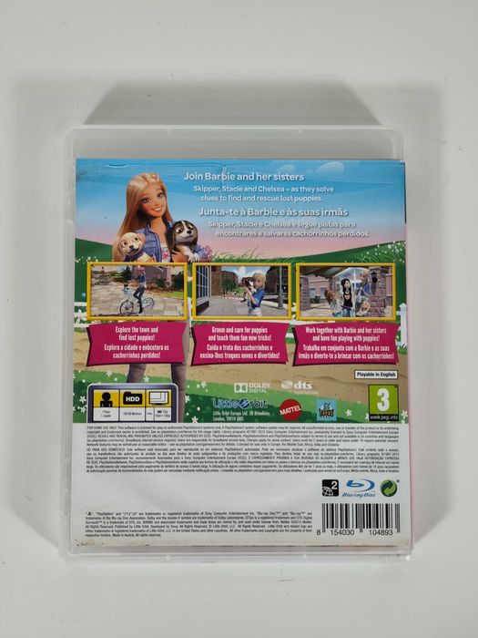 Barbie & Her Sisters Puppy Rescue - Playstation 3 PS3