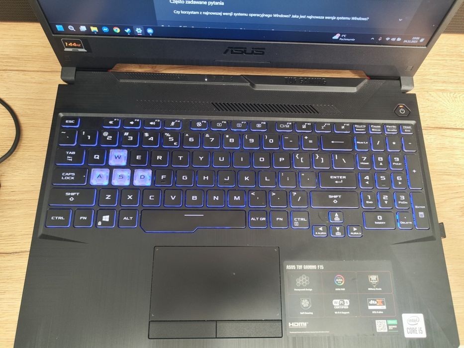 Laptop Gamingowy Asus  Tuf Gaming F15 Fx506LH