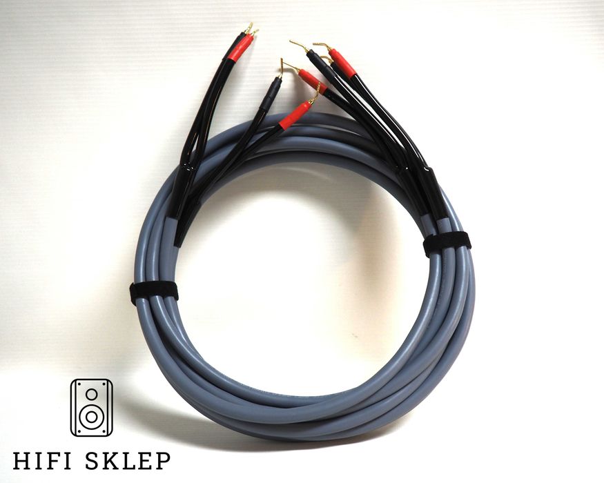 Melodika Purple Rain 2x 4m/4mm2 Kabel głośnikowy /Szpilki na Szpilki