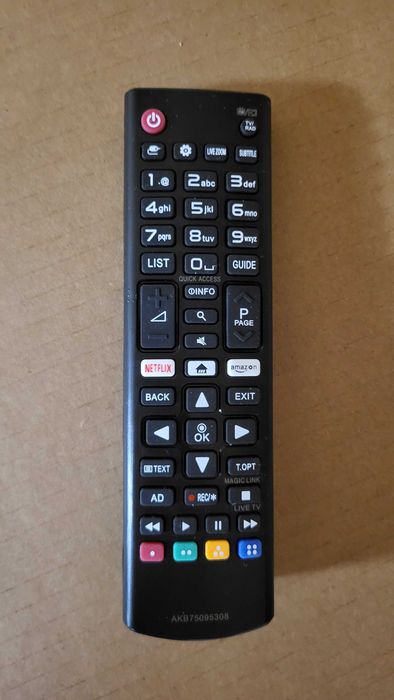 Nowy pilot LG do telewizora TV AKB75095,308