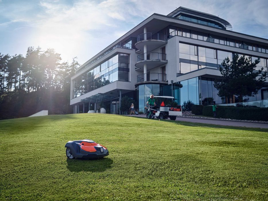 HUSQVARNA Automower  550EPOS + Antena RS5 Okazja Roboty  Białogard