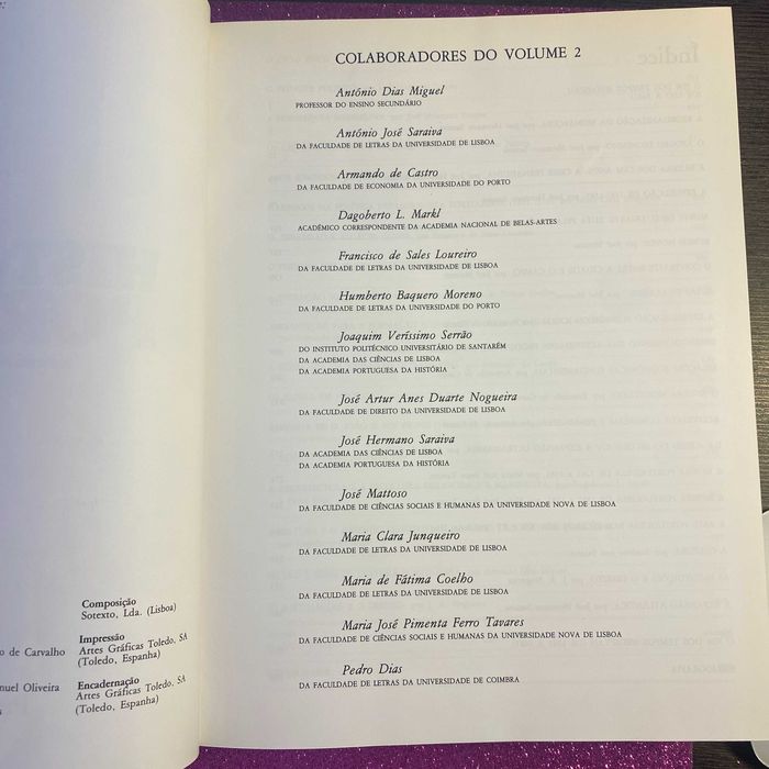 História de Portugal (1245 a 1640) Autor: José Hermano Saraiva