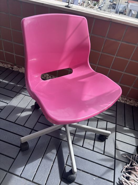 Cadeira Giratoria Snille da IKea Rosa