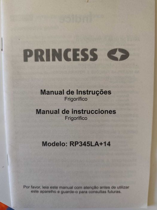 Frigorífico Princess Modelo RP345LA+14