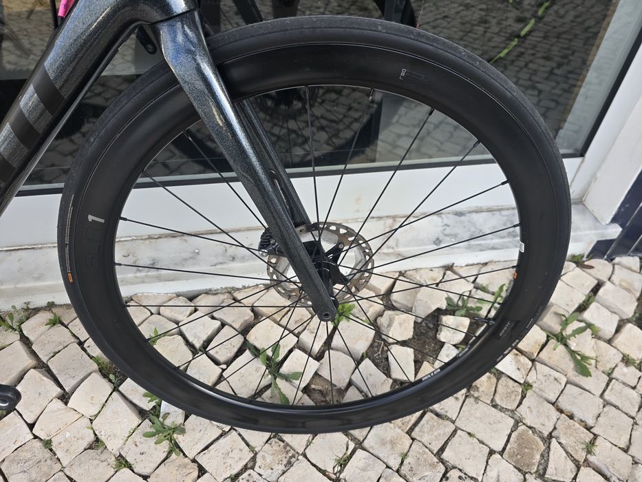 Rodas de carbono de disco 42mm