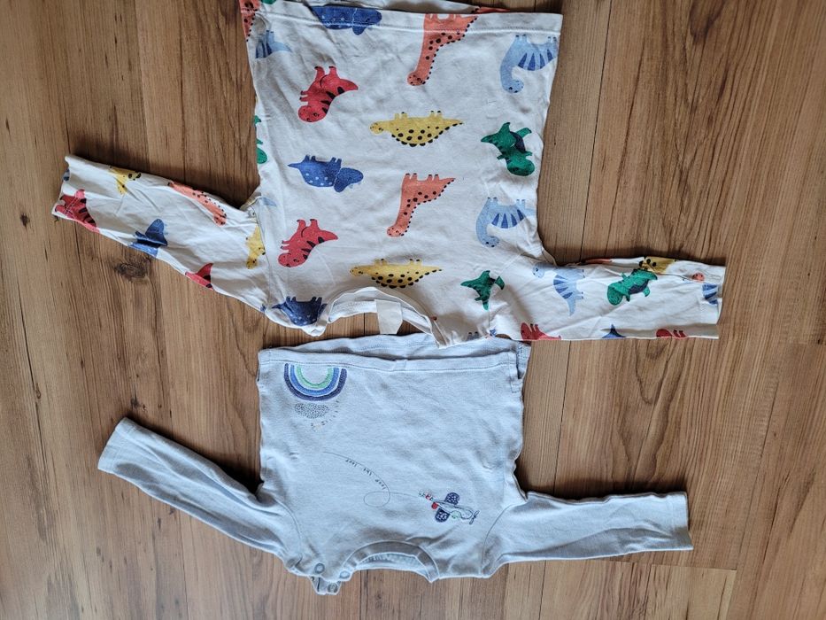 2x cienka bluzka chłopięca 68