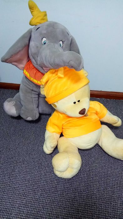 Peluches de grande dimensão em muito bom estado