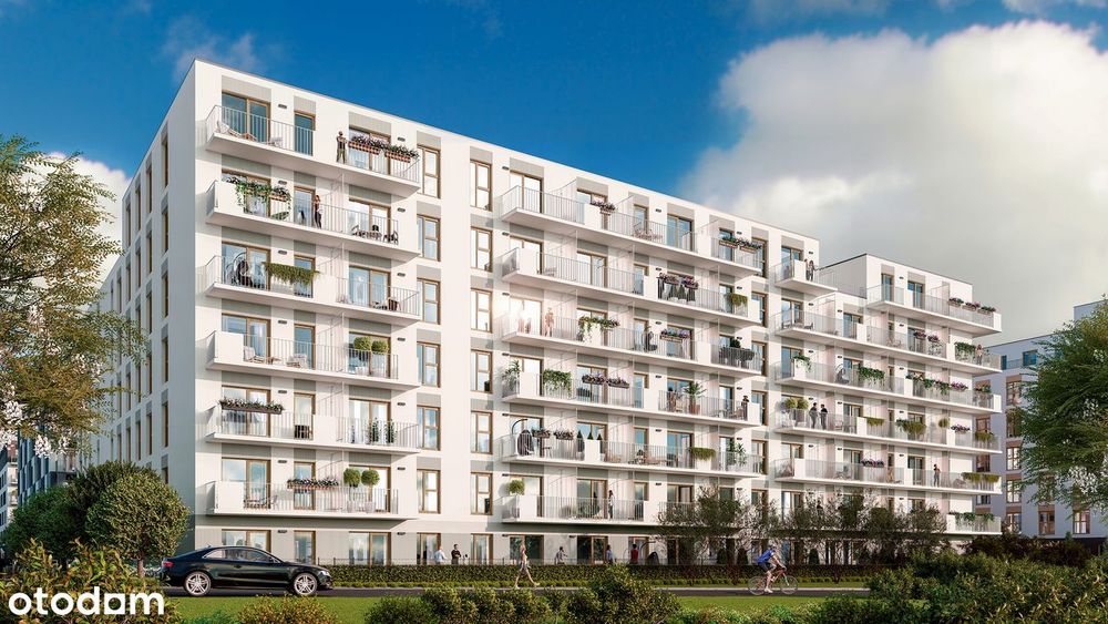 2-pokojowe mieszkanie 38m2 + balkon Bez Prowizji