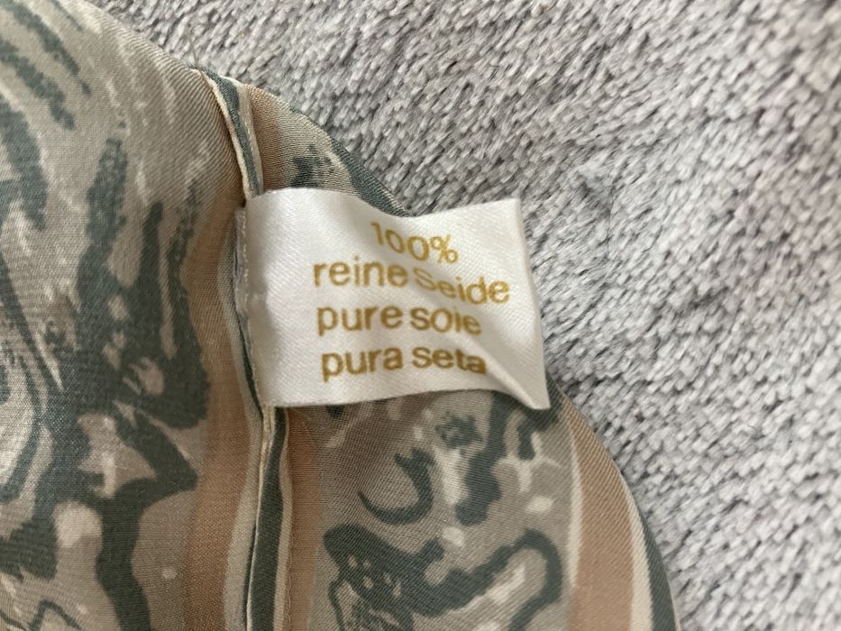 Szlafrok podomka  jedwabna rozm S