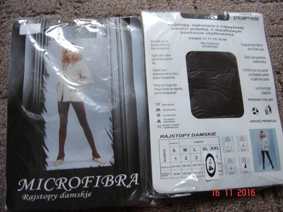 rajstopy damskie ciepłe cena za 2 sztuki