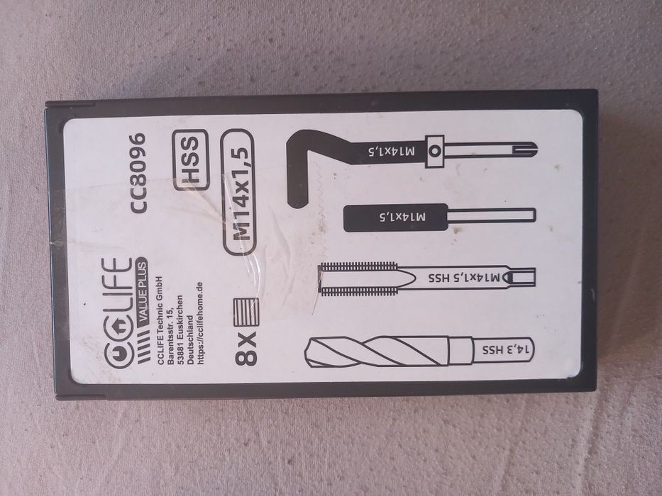 Kit inserção de roscas434816833133619201