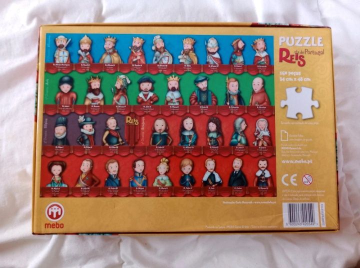 Puzzle: Reis de Portugal
