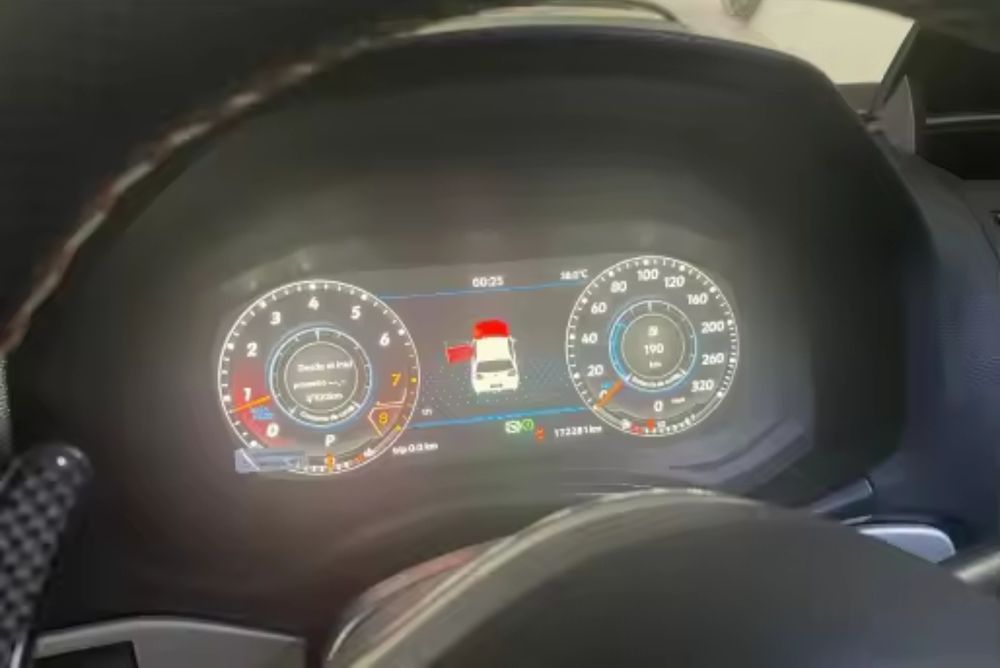 Octavia a5 fl віртуальна приборка