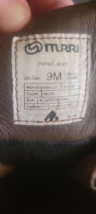 Берцы Испания Новые