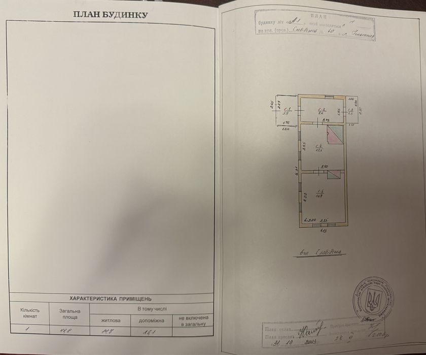 Продається будинок + земельна ділянка в с. Ігнатпіль