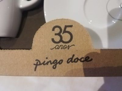Chávena de café 35 anos Pingo Doce
