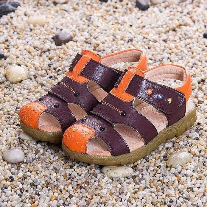 Nowe dziecięce buty skórzane / sandały / sandałki Oxford / R-32 !3224!