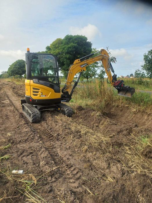 Usługi Minikoparka,Koparka,Koparko-Ładowarka,Wywrotka