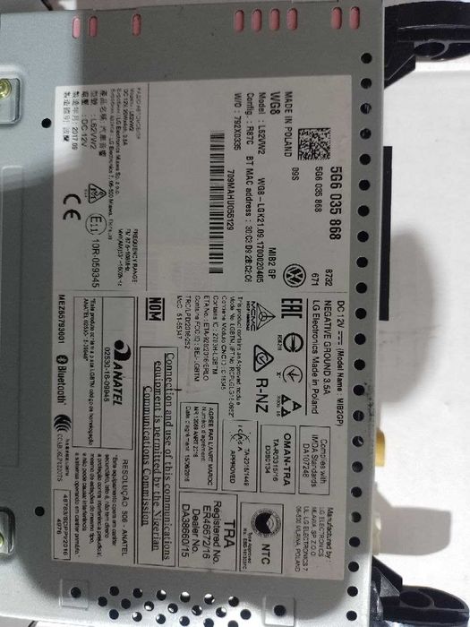 Автомагнитола volkswagen atlas s