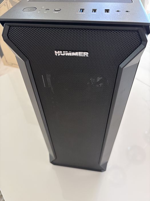 Caixa ATX Nox Hummer Quantum RGB Full Tempered Glass Preta