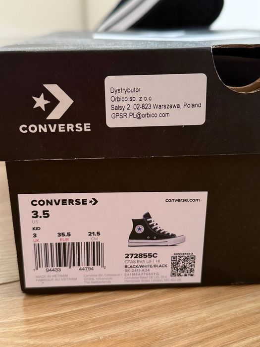Trampki  Converse 35,5 NOWE