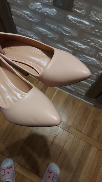 Туфлі човники бежеві