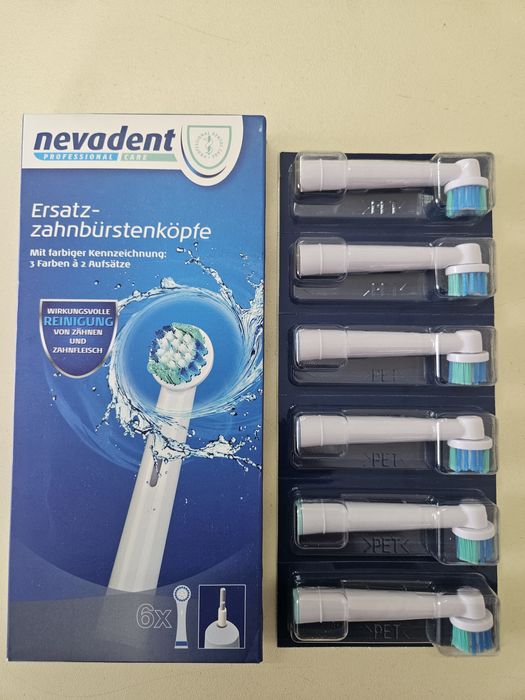 Nevadent змінні насадки 6 шт Німеччина