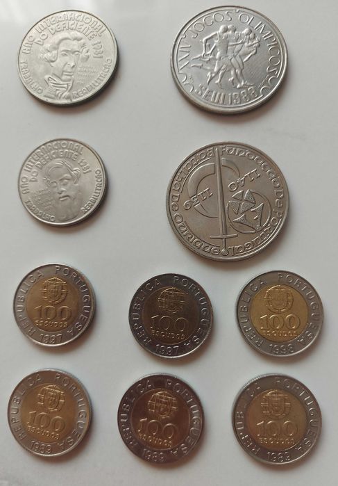 moedas portuguesas 1