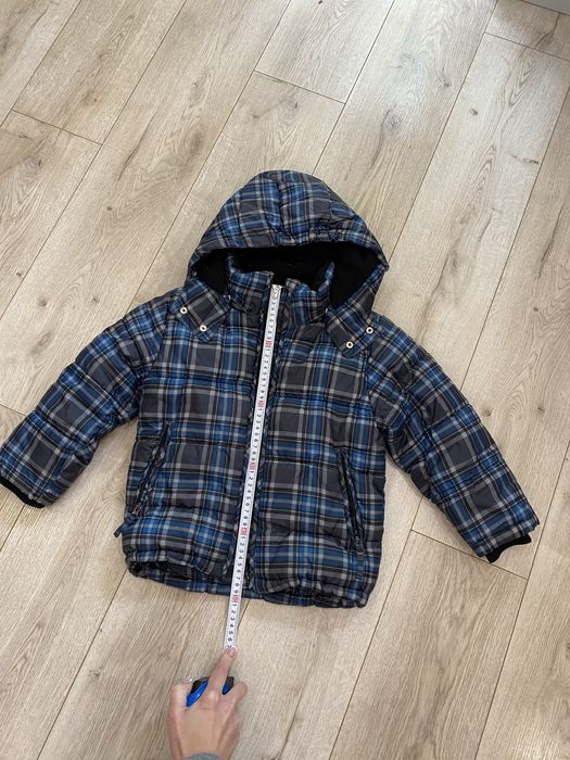 Курта осень- зима H&M, ромт 120 см, 5-6 лет, теплая практичная, удобна