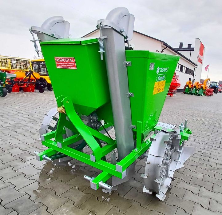 Sadzarka do ziemniaków BOMET jedno dwurzędowa dozownik promo AGROSTAL