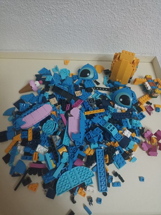 Conjunto mini blocos de construção