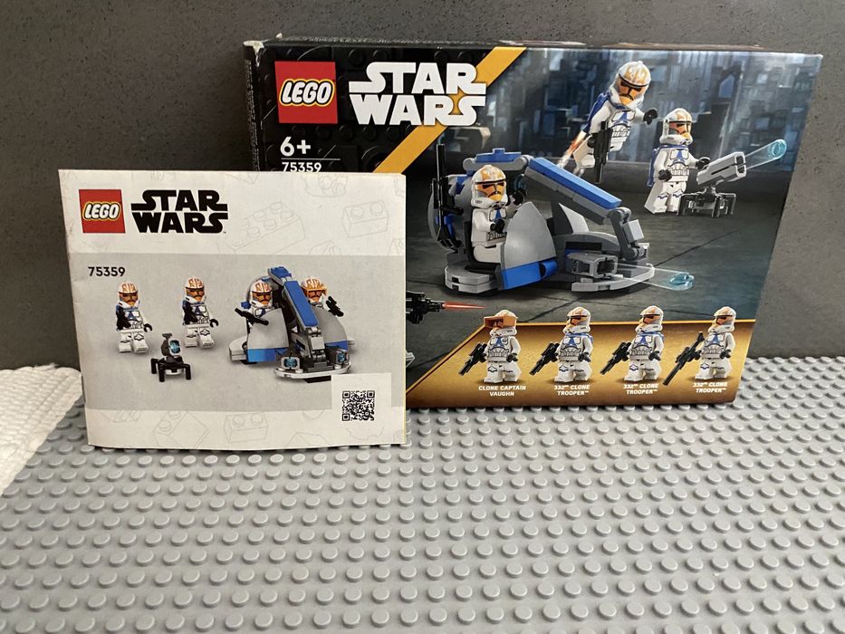 Lego Star Wars Ahsoka’s Clone Troopers Battle Pack! (5 minifiguras)