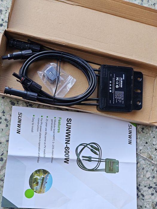 Optymalizator solarny 600W nowy