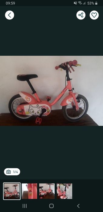Bicicleta de criança tm14.
