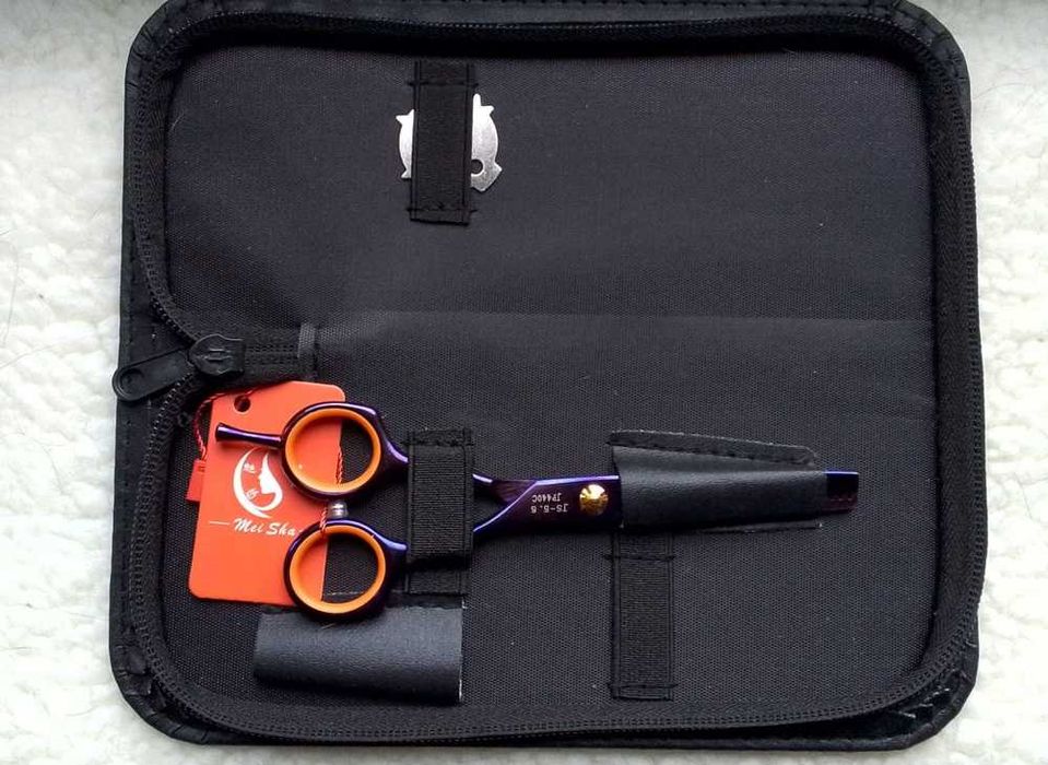 Profesjonalne nożyczki do przerzedzania włosów (degażówki)  Meisha 5.5