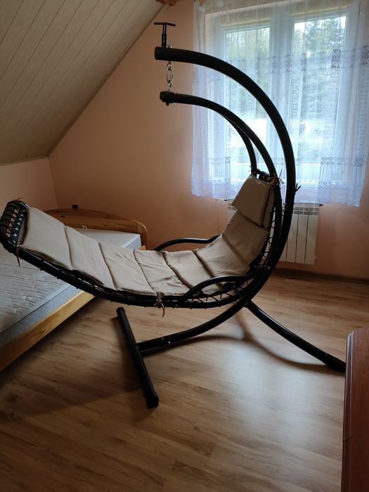 Fotel leżak wiszący ogrodowy