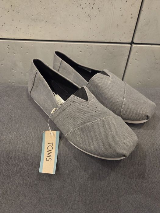 Toms szare espadryle r.40