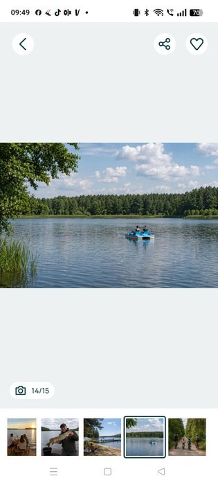 W sosnowym lesie Domek   Mazury Makowo Las jezioro ryby grzyby