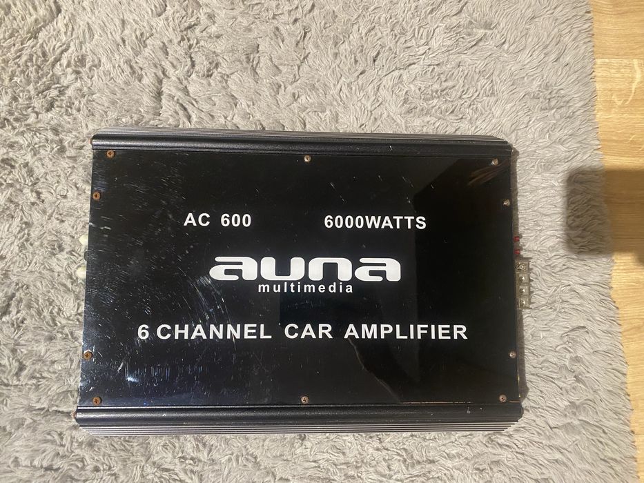 Wzmacniacz samochodowy - auna multimedia 6000 W