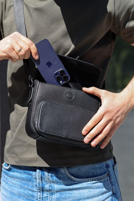 Чоловіча сумка Coach мужская сумка через плечо барсетка мессенджер