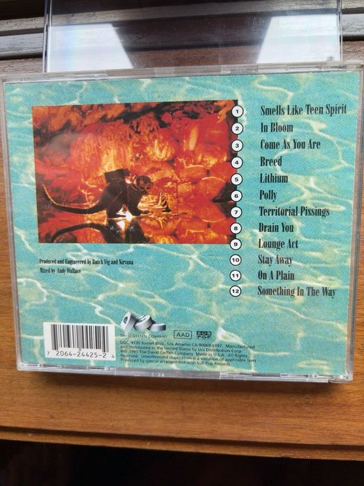 Nirvana – Nevermind (CD Original USA. 1991)
